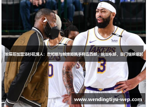 浓眉哥加盟洛杉矶湖人：詹姆斯与戴维斯携手称霸西部，统治东部，豪门继续崛起