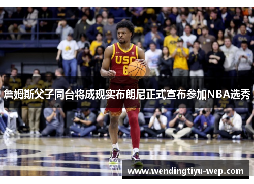 詹姆斯父子同台将成现实布朗尼正式宣布参加NBA选秀